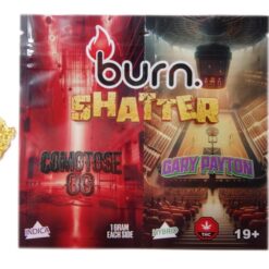 Burn Shatter 2 Grams, 2 Flavours – Comatose + Gary Payton (1G + 1G)