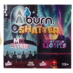 Burn Shatter 2 Grams, 2 Flavours – MK Ultra + Northern Lights (1G + 1G)