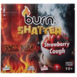 Burn Shatter 2 Grams, 2 Flavours – Hell Fire + Strawberry Cough (1G + 1G)