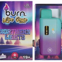 Burn Live Resin Disposable Vapes – Northern Lights (2 Gram)