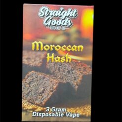 Straight Goods โ Moroccan Hash (3 Gram) (New Packaging) 2 for $120