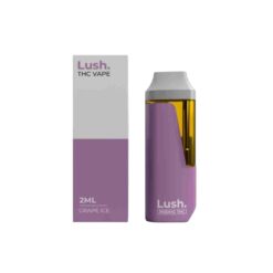 Lush THC  Vapes – Grape Ice  2ml