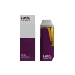Lush THC  Vapes – Grape Gas 2ml