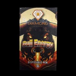 New Hardware * Diamond Concentrates 3 Gram Disposable (Distillate) – Bull Energy (Indica) (3 Gram)